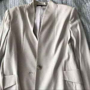 Cream theory blazer